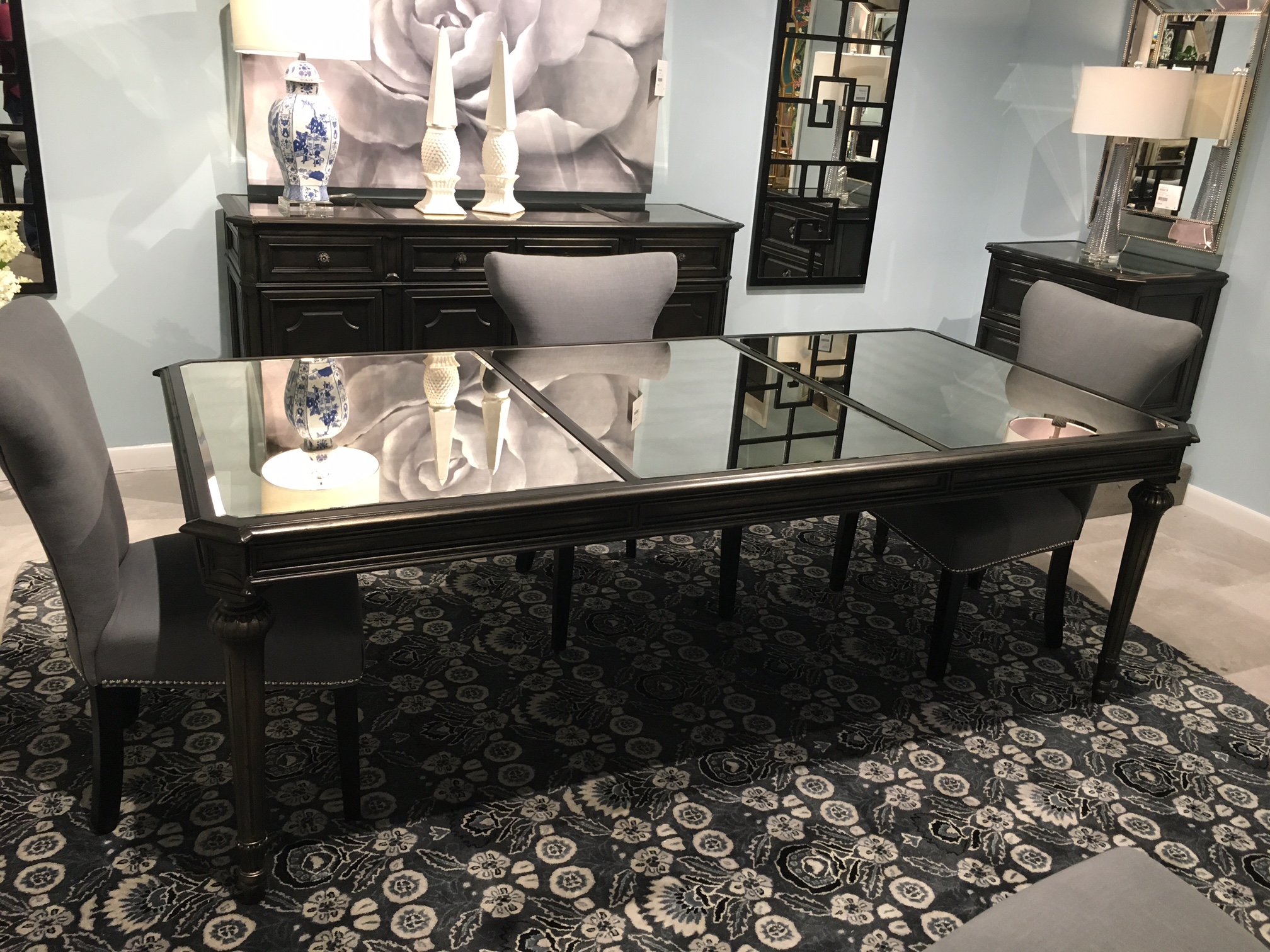 Bassett Mirror Home Accents Marseille Dining Table Value City